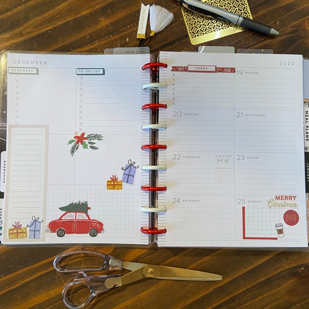 Weekly Spread for Dec.&nbsp;19th-25th