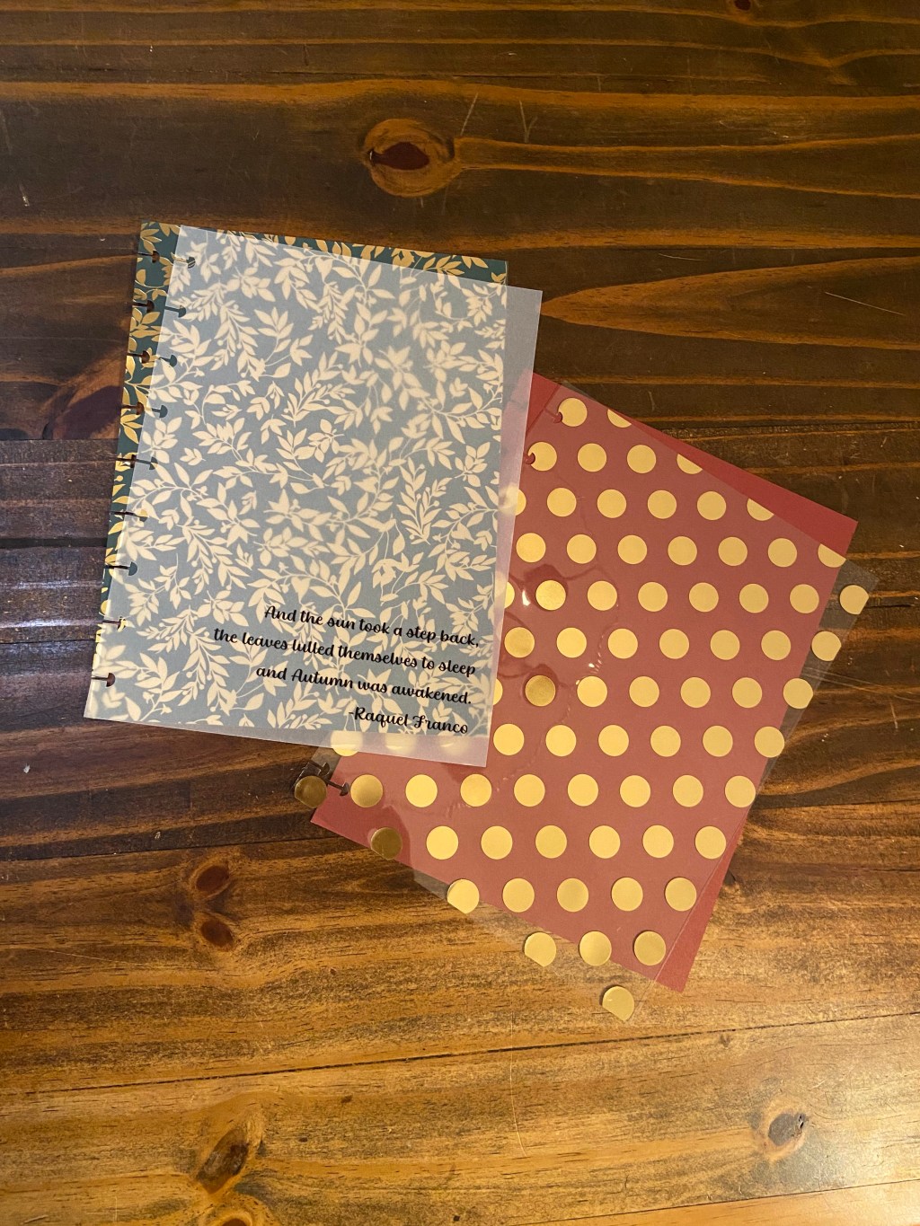 Custom Planner Inserts