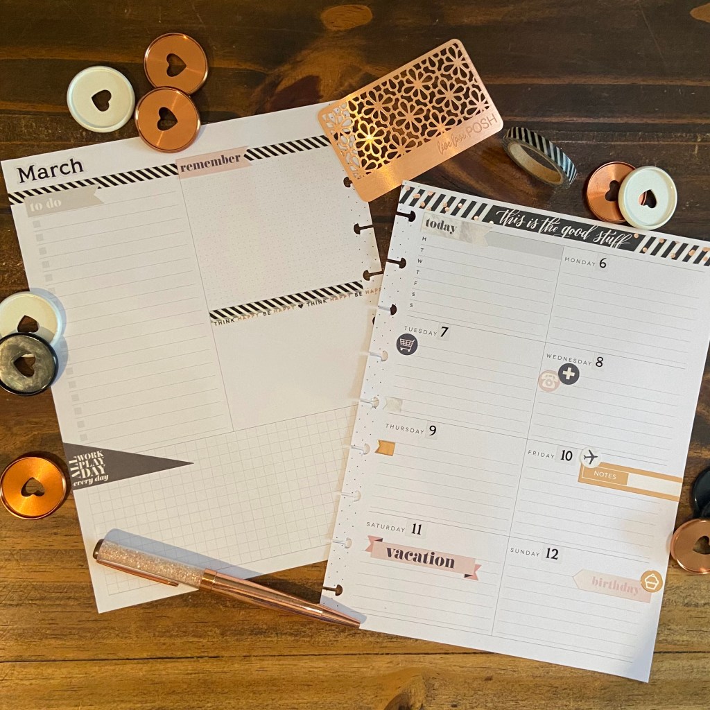 Weekly Spread for March&nbsp;6th-12th