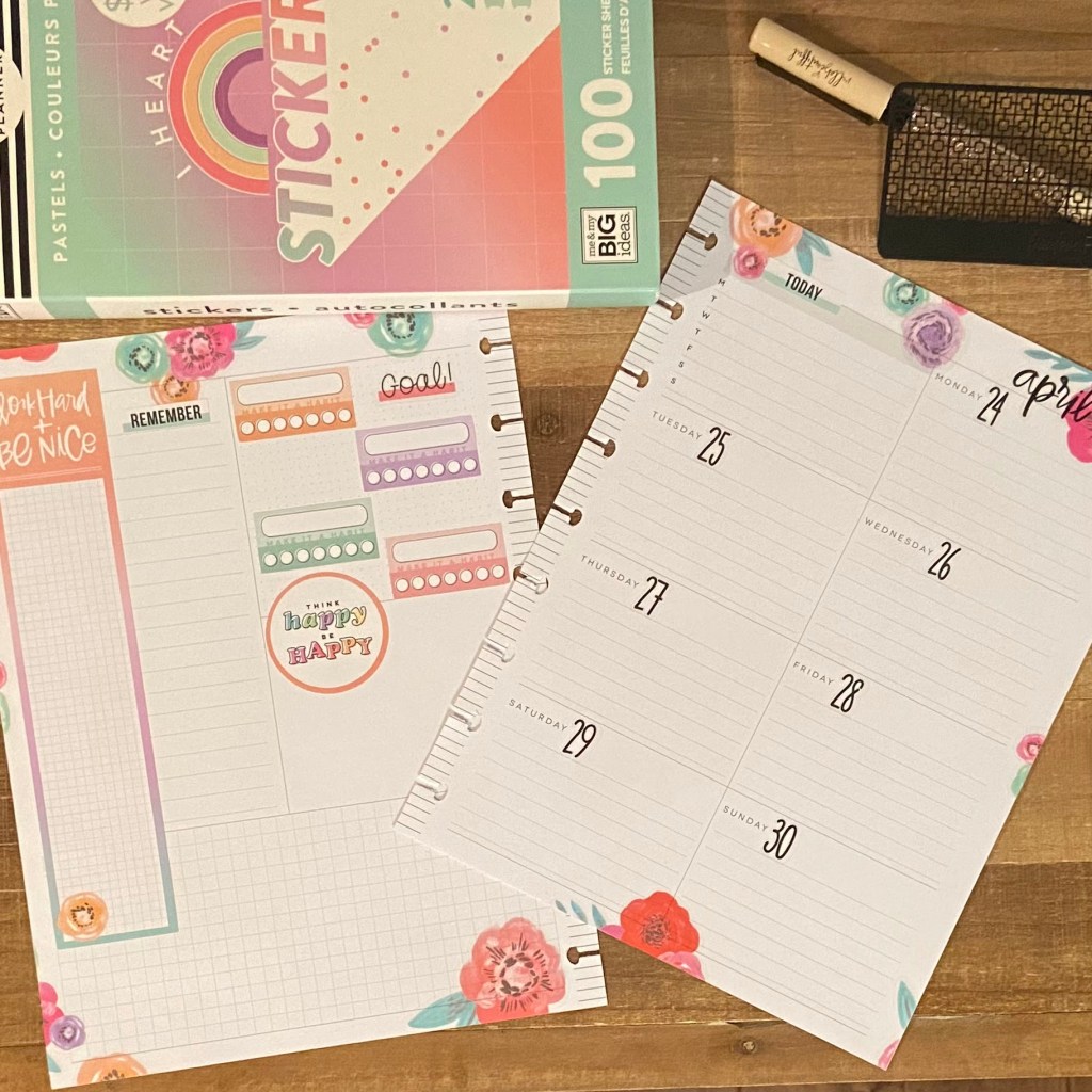 Weekly Spread for April&nbsp;24th-30th