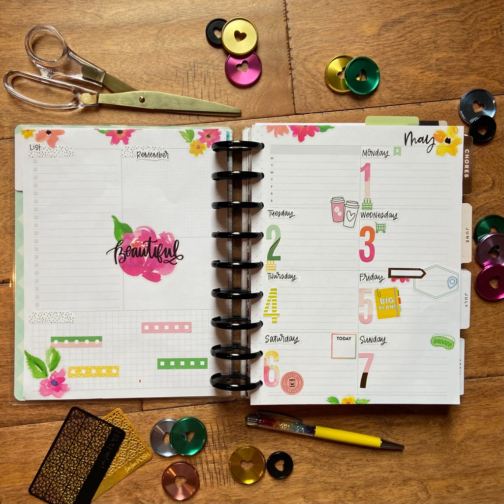 Weekly Spread for May&nbsp;1st-7th