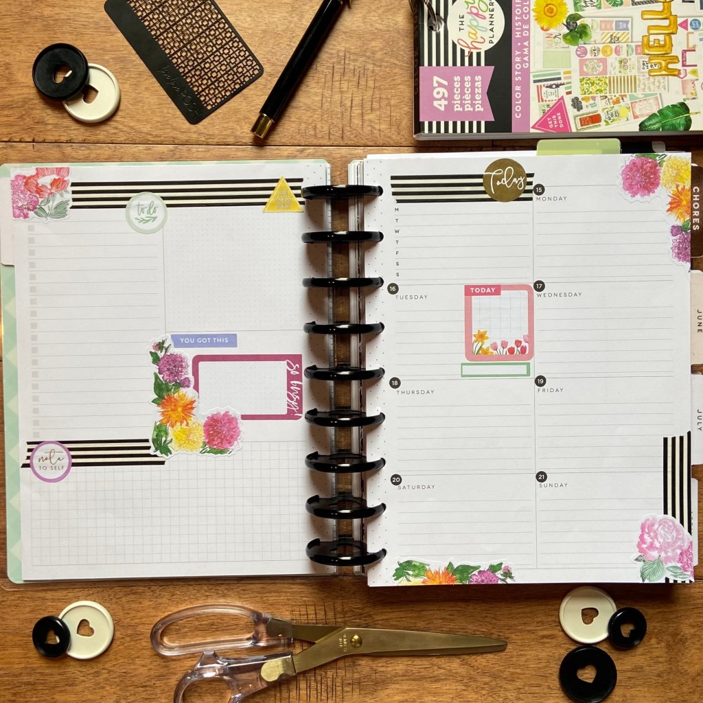 Weekly Spread for May&nbsp;15th-21st