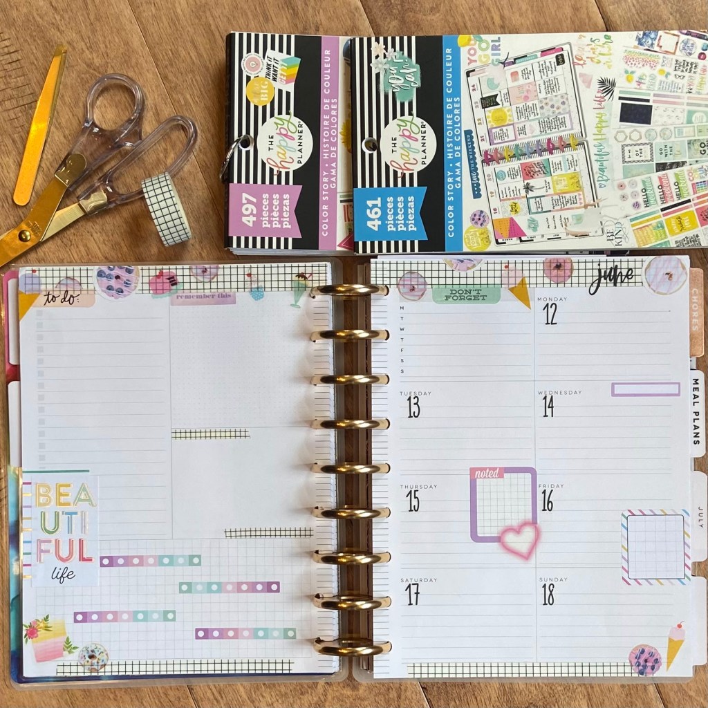 Weekly Spread for June&nbsp;12th-18th